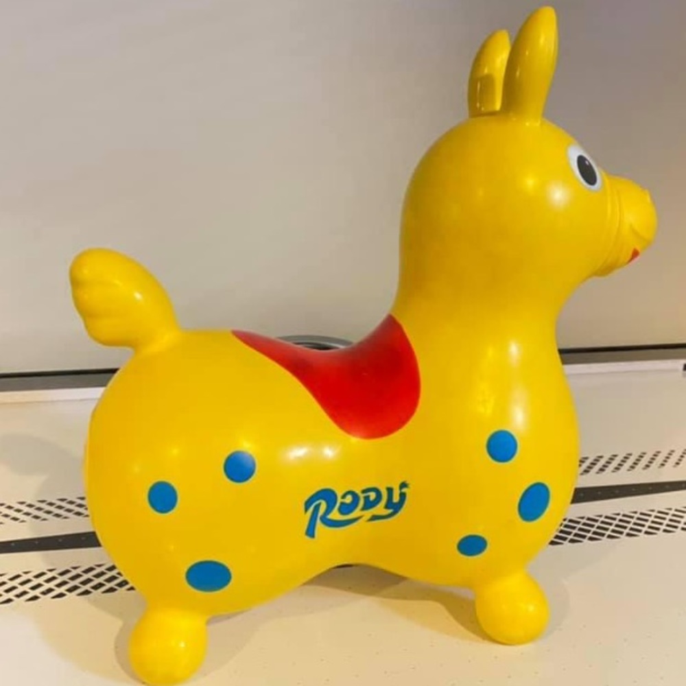 GYMNIC Rody Bounce Horse Yellow